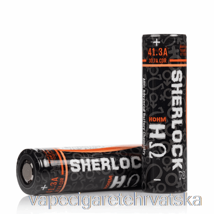 Vape Hrvatska Hohm Tech Sherlock V2 20700 3116mah 30.7a Baterija Paket Dvije Baterije