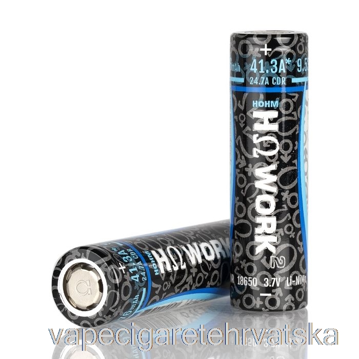 Vape Hrvatska Hohm Tech Work 2 18650 2547mah 25.3a Baterija Paket Dvije Baterije
