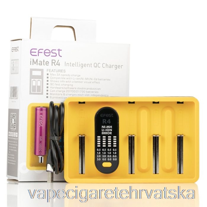 Vape Cigarete Efest Imate R4 Intelligent Qc Punjač