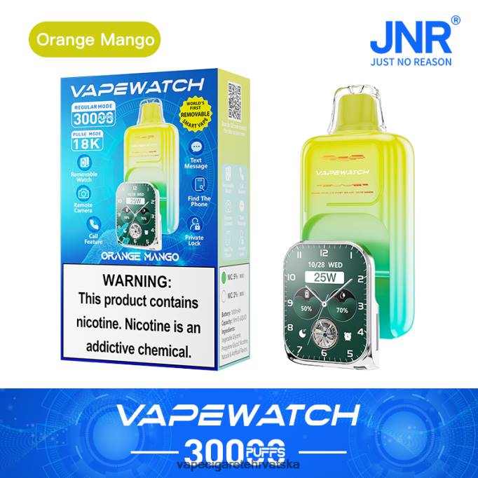 JNR vape sat PTFZ2 naranča mango - Vape Store